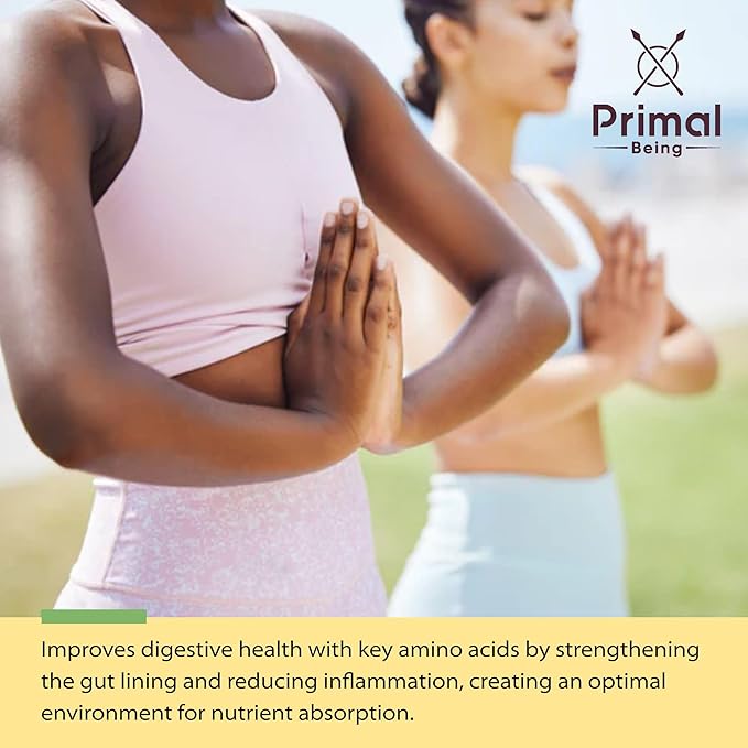 Primal Being Grassfed Beef Cartilage Collagen (Type I-V &amp XI)- Supports Hair Skin Nails Joint Health Immunity Digestion Post Exercise Recovery - 120 Capsules 3000 mg per Serving