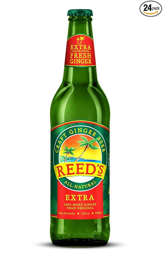 Reed's Inc. Extra Bottles 12-Ounce (Pack of 24)