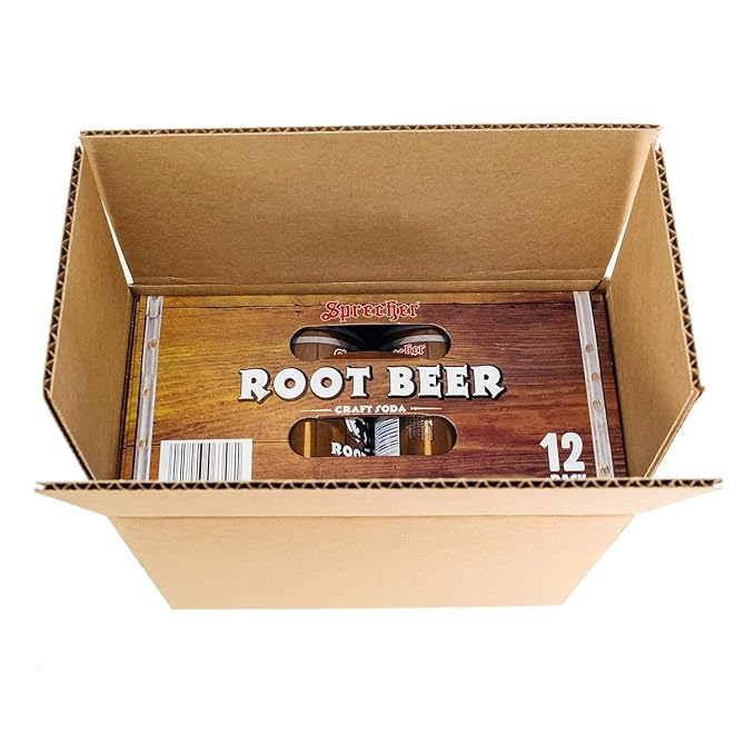 Sprecher Fire-Brewed Root Beer in 12 Fl Oz Cans (12 Pack) Craft Soda Made with Real Honey Rich &amp Creamy Flavor.