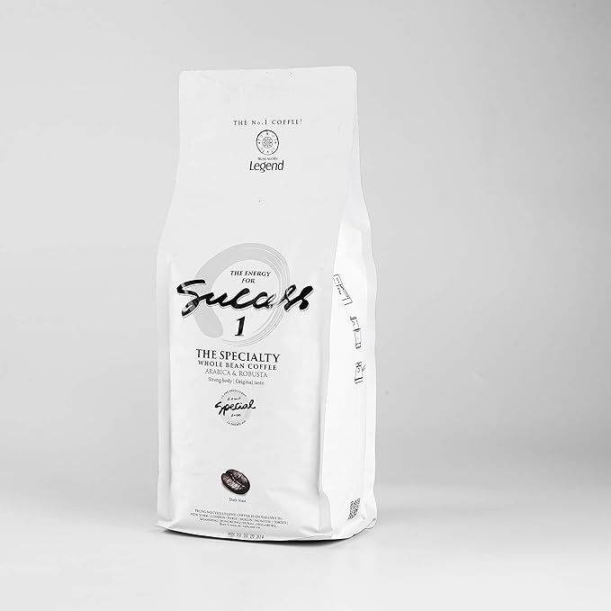 TRUNG NGUYEN LEGEND Coffee Bean Legend Success 1 35.27 Oz Bag Dark Roast Original Taste Robusta &amp Arabica Vietnamese Energy Coffee Beans - Specialized for Ice Coffee