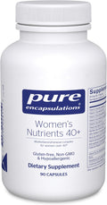 Pure Encapsulations Women's Nutrients 40+ - Multivitamin for Women Over 40 to Support Urinary Tract Health Breast Cell Health &amp Eye Integrity* - with Vitamin C E &amp A - 90 Capsules
