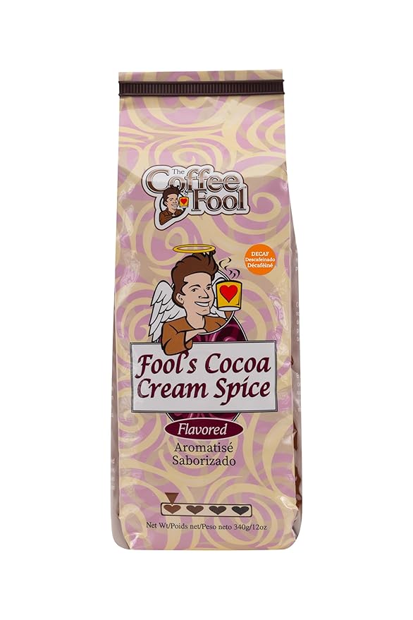 Coffee Fool's Decaf Cocoa Cream Spice (Strong Drip Grind)