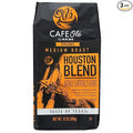 Houston Blend Medium Roast Ground Coffee (pecan praline and coconut) (3 Pack) Original One Set