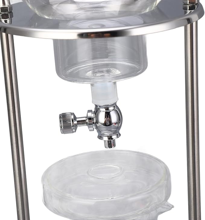 Panorgraphic 600ml Clear Cold Coffee Stainless Steel Stand DIY Home Kitchen