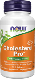 NOW Foods Supplements Cholesterol Pro™ with Bergamonte™ and Plant Sterols Cardiovascular Health* 120 Tablets