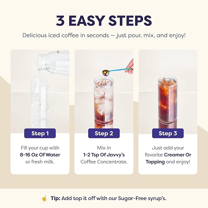 Coffee Concentrate - Limited Release Flavors - Cold Brew Coffee Perfect for Hot or Iced Instant Coffees Hot Drinks Cold Brew Concentrate 35 Servings - White Chocolate Macadamia