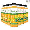 Frutiva Authentic Passion Fruit Drink Mix | Made in Mexico with Cane Sugar | Aguas Frescas Concentrate Makes 2.6 Gallons Per Bottle | No High Fructose Corn Syrup | Perfect for Drinks Desserts &amp M