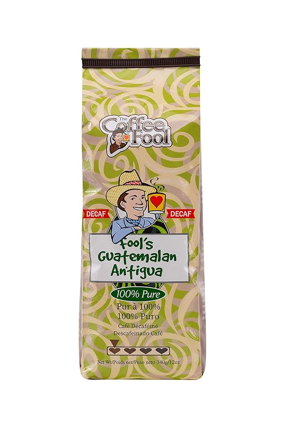 Coffee Fool's Decaf Guatemalan Antigua (Strong Drip Grind)