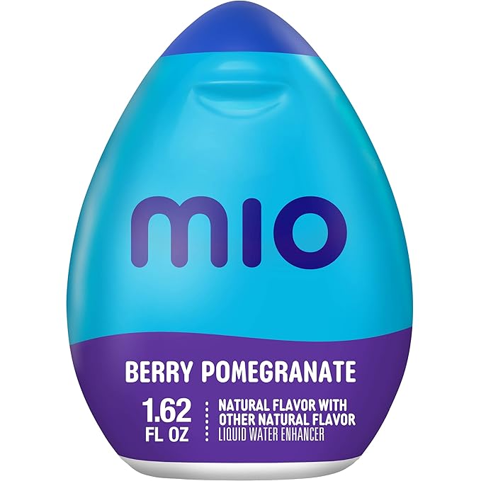 Mio Berry Pomegranate Liquid Water Enhancer SugarFree &amp Refreshing 1.62 oz. Each (Pack of 5)