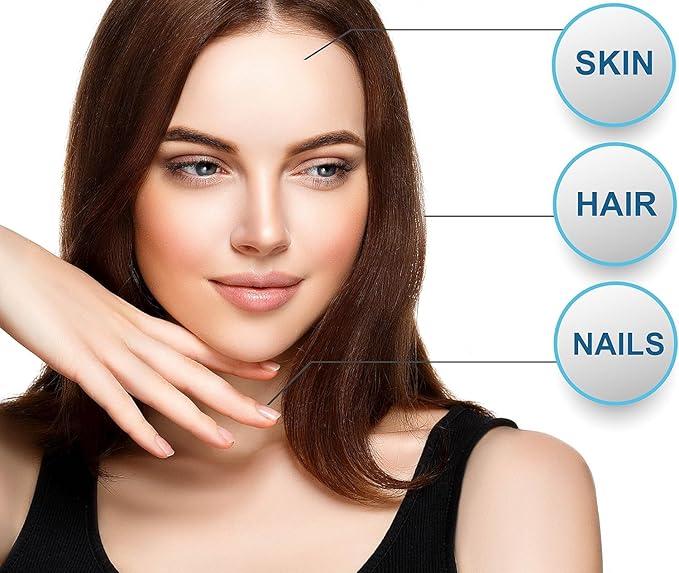 ALFA VITAMINS Collagen C Peptides Hydrolysate Powder Supplement Vitamin C 1000mg Gluten Free Hydrolyzed Collagen for Skin Hair Nails Joint &amp Bone Support Antioxidant 30 Sachets per Box 2 P