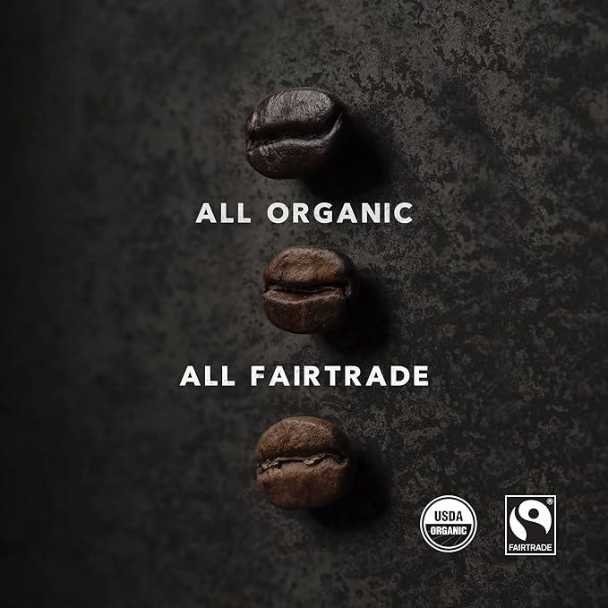 Kicking Horse Coffee Three Sisters Medium Roast Ground Certified Organic Fairtrade Kosher Black 10 Oz Pack of 6