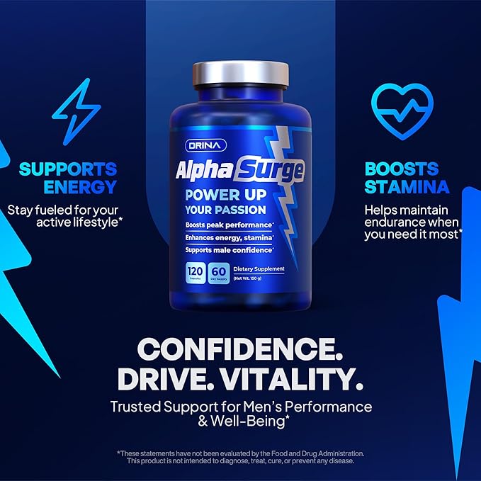 Pills for Men Fast Acting - Male Enhancing Supplement Testosterone Booster - Blood Flow Libido Size Girth Hardness Stamina Enlargement Growth - Natural Performance Enhancer - 2 Month Supply