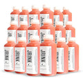 JRINK by Purée Organic Grapefruit Juice Cold Pressed Raw Fruit Cleanse Healthy Detox with No Preservatives Organic Juice Cleanse in HDPE Bottles Grape Citrus Beverage 16oz Pack of 18
