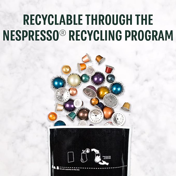 Starbucks by Nespresso Vertuo French Roast Dark Roast Coffee 32-count Coffee Pods Brews 7.8 oz. (Pack of 2)