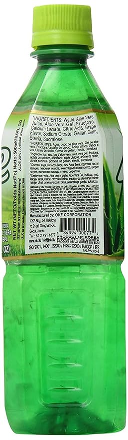OKF Aloe Original Drink 16.9 Ounce (10 Pack)
