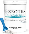 1000g Zeolite Detox Powder – Clinoptilolite Supplement for Full Body Cleanse Gut Health Energy Immune &amp pH Support | Natural Mineral