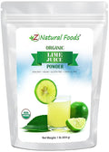 Organic Lime Juice Powder - Superfood Drink Mix Supplement For Drinks Baking Cooking Recipes - Non GMO Vegan Gluten Free Kosher - 1 lb