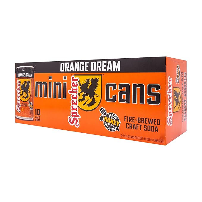 Sprecher Orange Dream 7.5 fl oz Mini Cans (10 Pack)