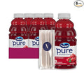 Ocean Spray - Lavinia Essentials Bundle: 6- Pack of Cranberry Unsweetened 100% Pure Juice 32 Fl oz Plastic Bottles + 1 Utility Prop