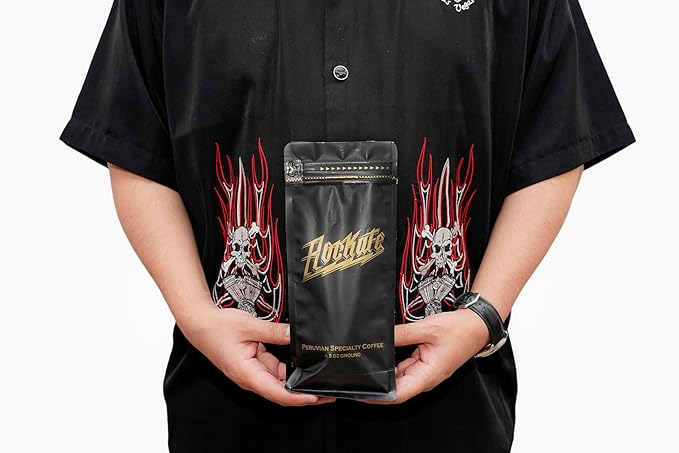 Rockafe Black - 8.8 oz Bag of Exquisite Peruvian Specialty Coffee - By Iky Store (Red and yellow Catuai) (1)