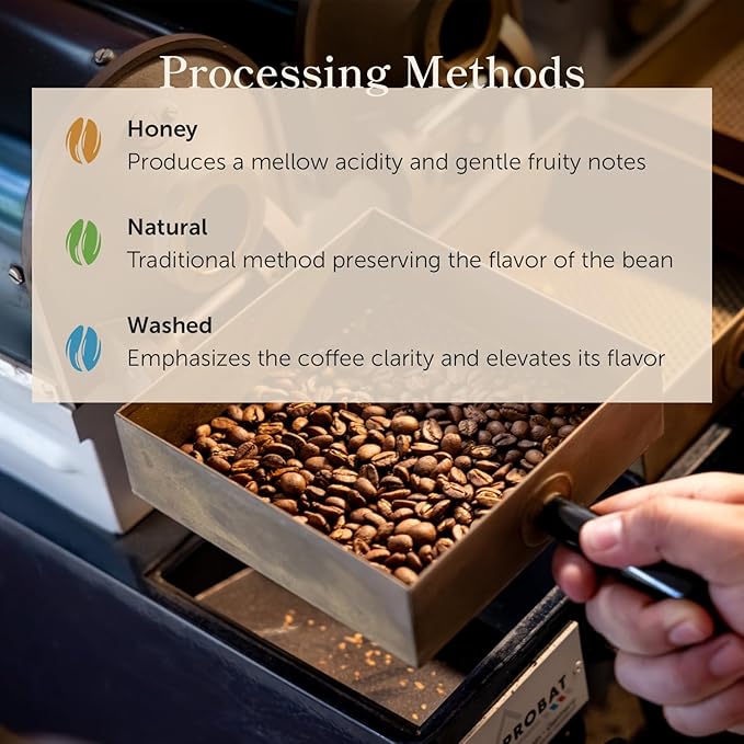 Bean of Fire Exotic Variety Box - Medium Roast Specialty Ground Coffee Gift Set 4 Premium Single-Origin Coffees from El Salvador Luxury Gourmet Coffee 48 oz