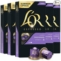 L'OR Espresso Capsules 50 Count Profondo Lungo Single-Serve Aluminum Coffee Capsules Compatible with the L'OR BARISTA System &amp *Nespresso Original Machines