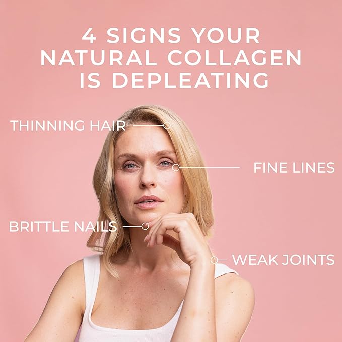 Swedish Collagen Repair | 10000 mg Hydrolyzed Marine Collagen Liquid Supplement - 500 ml 20 Day Supply I Hyaluronic Acid Biotin &amp Vitamin C for Healthy Hair Skin Nails &amp Joints | Sugar-Fr