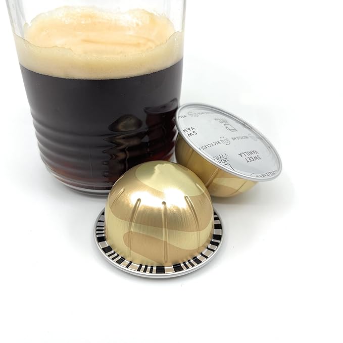 Sweet Vanilla Coffee Capsules Brews 230ml / 7.77 Ounce- 10 Capsules Pack of 1 (10 Sweet Vanilla)