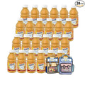 Welch's Zero Sugar Tropical Punch Juice Drink 10 fl oz Plastic Bottle 24 Pack + 2 Reusable Snack Bags by KOOL8SHOP Infinite Deals
