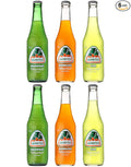 Jarritos Mexican Soft Soda Drink Grapefruit Mandarin Lime - Variety Pack 12.5oz Glass Bottle (Pack of 6 Total of 75 Fl Oz)