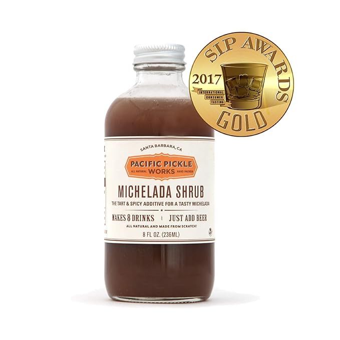 Michelada Shrub (2-pack) - Tart &amp spicy beer mixer 8oz