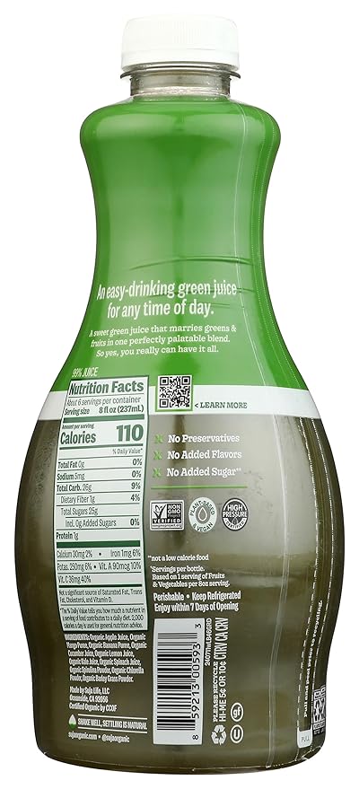 SUJA Organic Green Delight Juice 46 FZ