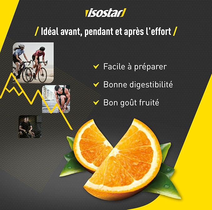 Isostar Hydrate &amp Perform Orange 400 g