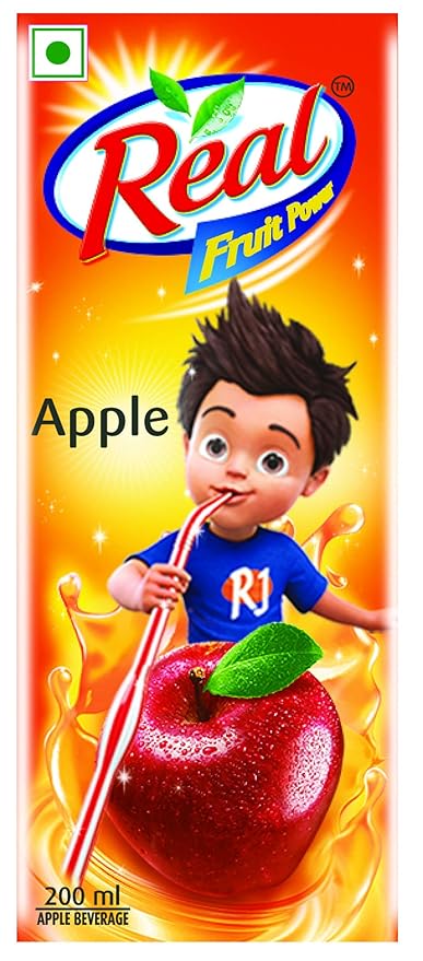 Real Fruit Juice Apple 200ml x 30
