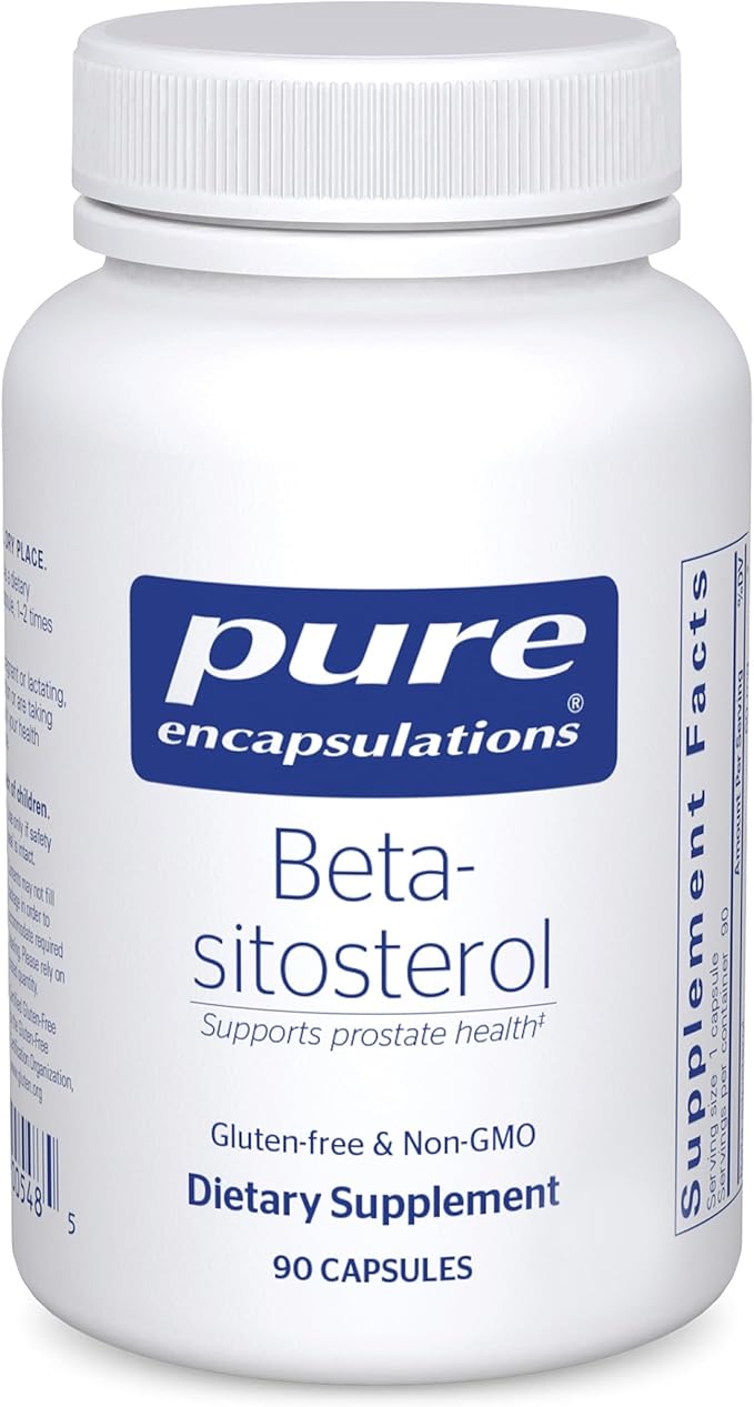 Pure Encapsulations Beta-Sitosterol | Supplement for Urinary Flow and Health* | 90 Capsules