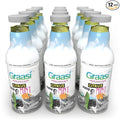 Graasi Organic Barley Grass Water | Hydration Drink with Vitamin C D Zinc | USDA Organic Non-GMO Vegan | Low-Calorie Wellness Beverage | Citrus Mint | 12 Pack (16 Fl Oz Bottles)