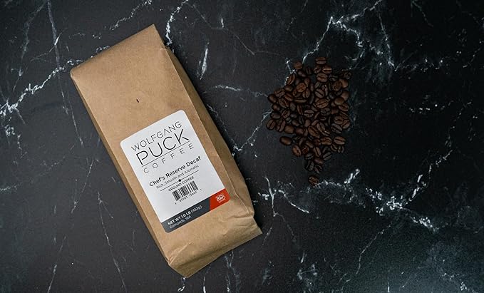 Wolfgang Puck Coffee Chef's Reserve Decaf Ground Coffee 1-Pound (Pack of 3) (014662)