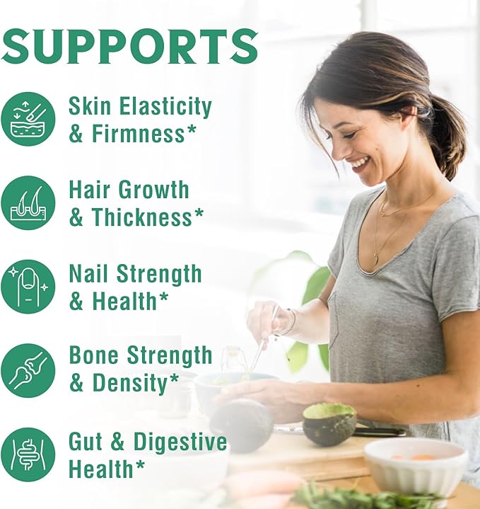 L-Lysine 1000 mg Tablets + Bovine Collagen Peptides Powder Bundle Essential Amino Acid &amp Hydrolyzed Collagen Protein Skin &amp Immune Support 120 Tablets + 8oz