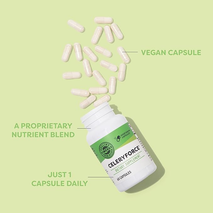 Vimergy Celeryforce – Nutrients and Amino Acids – Supports Your Wellness Routine* – Kosher Vegan &amp Gluten-Free – 60 Capsules
