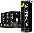 Echelon Pre-Workout Energy Drink | Watermelon Thai Chili | 12 Pack | Sustained Energy Focus and Endurance Dietary Supplement | 300mg of Caffeine | Beta-Alanine L-Theanine &amp Fiber | Vegan