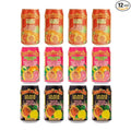 Hawaiian Sun Luau Party Pack Tropical Fruit Juice Drink Variety Mix Flavor Non Carbonated RcTechDistro Bundle Box 11.5 Fl Oz Per Can Pack of 12 (Luau Party Pack 2)