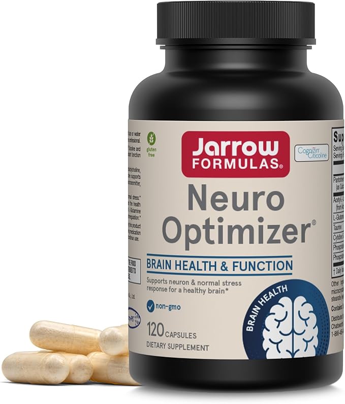 Jarrow Formulas Neuro Optimizer 120 Capsules 30 Day Supply