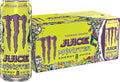 Monster Energy Juice Voodoo Grape Energy + Juice Energy Drink 16 Ounce (Pack of 15)