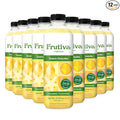 Frutiva authentic Concentrado Yellow Guava Drink Mix | Made in Mexico with Cane Sugar | Aguas Frescas Concentrate Makes 2.6 Gallons Per Bottle | No High Fructose Corn Syrup | Perfect for Drinks Desse