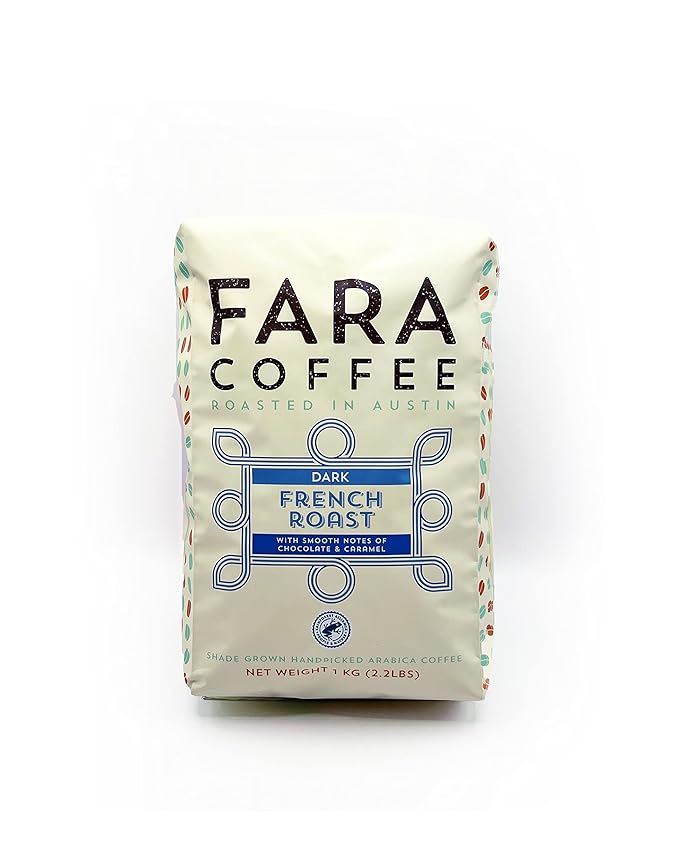 Fara Coffee Whole Bean (French Roast (Dark) 2.2 Lb)