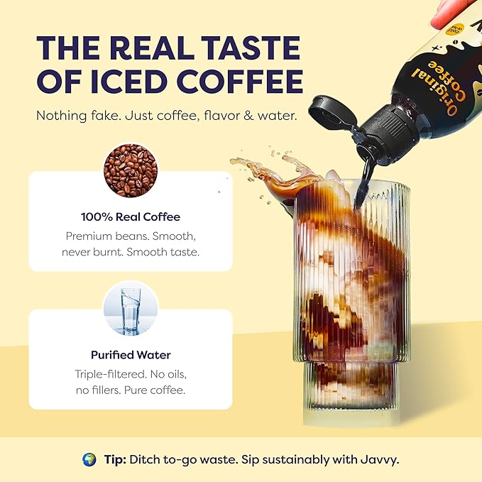 Coffee Concentrate - Cold Brew Coffee Perfect for Hot or Iced Instant Coffees Hot Drinks Cold Brew Concentrate 2 Pack - Original