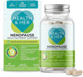 Health &amp Her Menopause Supplements for Women - Multi-Nutrient Support Menopause Vitamins for Energy Bones Muscles Skin &amp Hair Vegan Gluten-Free Non GMO (60ct - 1 Month)
