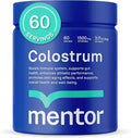 Mentor Colostrum Powder Supplement for Humans - Organic Bovine Colostrum Supplement for Gut Health Hair Growth Beauty and Immune Support - Colostrum Protein
