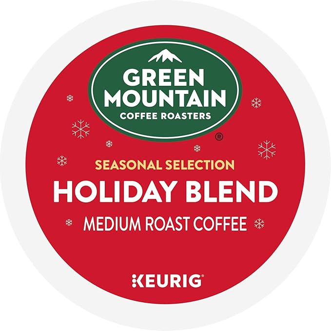 Green Mountain Coffee Roasters Holiday Blend Keurig Single Serve K-Cup Pods 96 Count