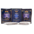 CREA8T Cold Brew Maple Bourbon flavored coffee - Pack of 4 Cold Brew GROUND Filter packets 2.5oz each totalling 10oz.